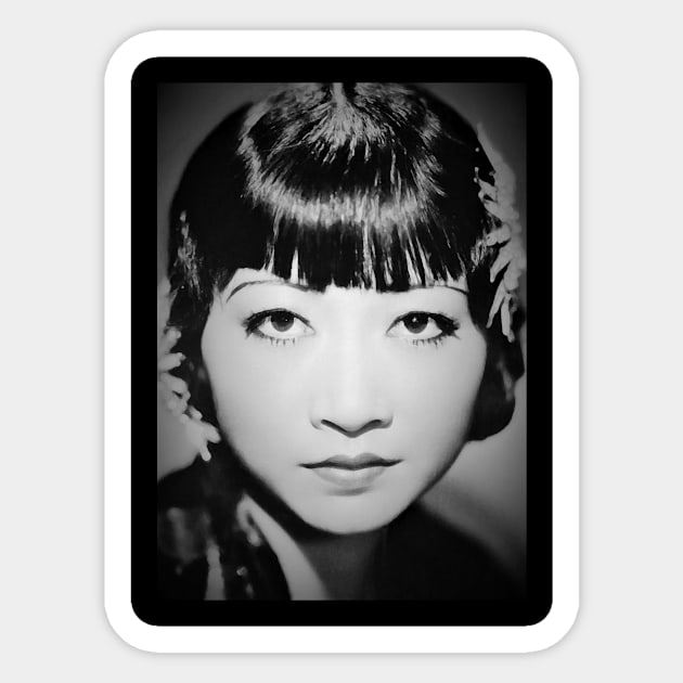 Anna May Wong Sticker by SILENT SIRENS